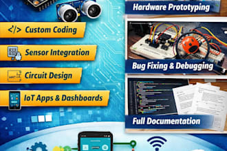do esp32 arduino coding, iot projects and embedded systems