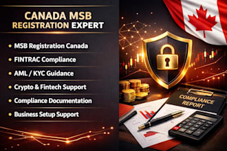 handle canada msb registration and fintrac compliance for your business