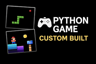 create a custom python game using pygame
