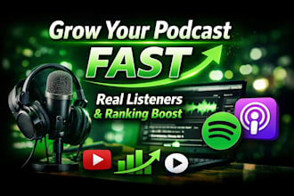 promote your apple podcasts and spotify for organic growth