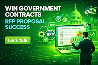 write rfp, write bid proposal, winning government contract or proposal