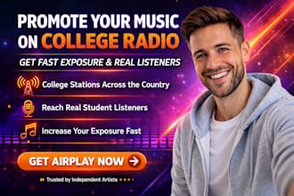 promote your music on college radio for fast exposure
