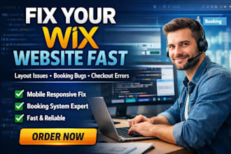 fix wix layout breaking page issues booking system bugs conversions checkout