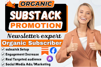 do targeted substack promotion, email list growth, subscribers, substack setup