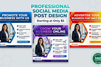 design social media posts
