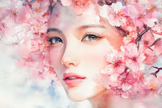 paint watercolor illustration and watercolor art