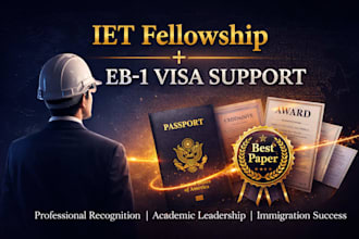 help you become an iet fellow member to support your eb1 visa