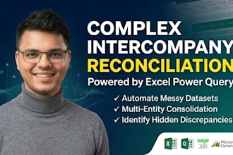 perform complex intercompany recon using excel power query