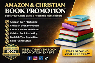 do christian book promotion amazon kindle ebook marketing