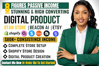 stan store setup stan store design gumroad promotion beacon ai payhip stan store