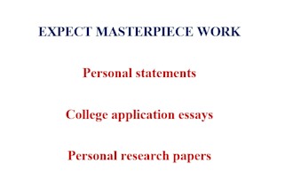 edit and revamp college application essays and personal statements