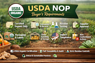 guide to get usda organic for new products and private label approvals