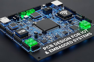 design pcbs for embedded systems, iot, and wireless communication