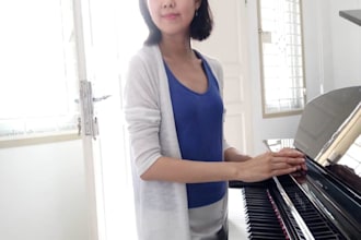 record a beautiful piano cover or accompaniment