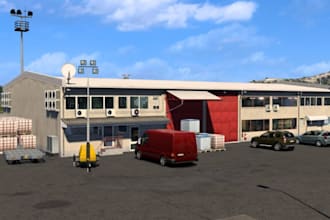 build roblox city map environment with 3d assets and lighting in roblox studio