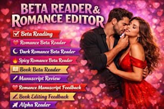 beta read dark romance spicy novel historical romance alpha reading feedback