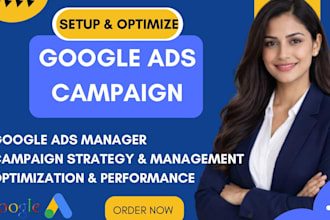 be your ads expert for google ads campaign setup and suspension