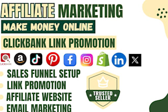 do affiliate marketing, clickbank link promotion, affiliate website traffic
