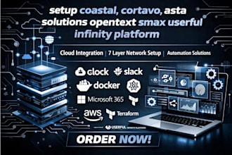 setup coastal cortavo asta solutions opentext smax userful infinity platform