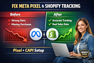 fix meta pixel and conversion API tracking for shopify purchases
