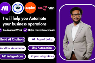 setup make com automation, ai chatbot, ai agent, vapi ai, n8n automation, zapier