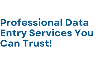 be your data entry, copy paste web research virtual assitant