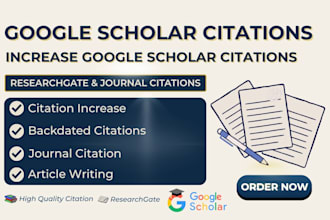 increase google scholar citation, backdated citations