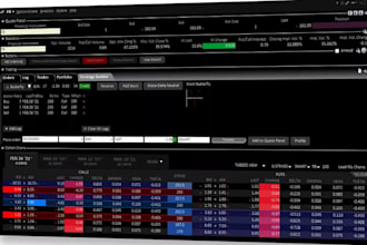 algorithmic trading strategy in quantconnect, quantower