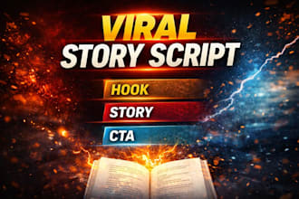 write cinematic storytelling script for youtube faceless videos