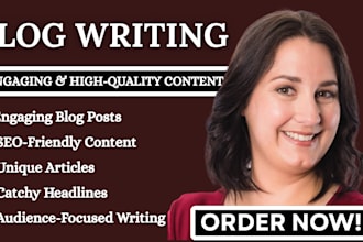 write engaging blog posts for your website