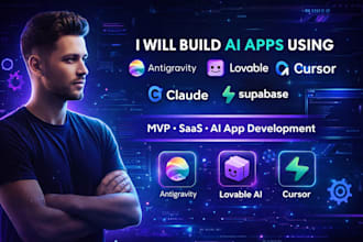 build ai apps using antigravity, lovable, cursor, claude, supabase