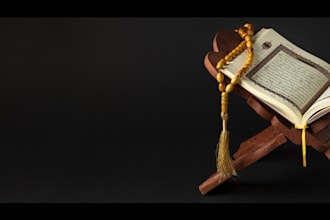 write islamic articles in urdu arabic and english