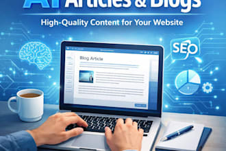 write ai articles and blogs for your website