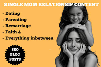 write christian relationship and dating content for single mom blogs