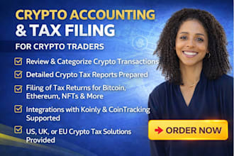 do crypto accounting and filing tax returns for crypto traders