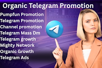 telegram promotion, telegram ads, active subscribers, pumpfun promotion
