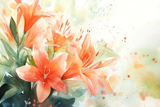 paint a watercolor illustration