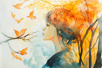 paint a watercolor illustration