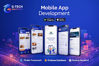 develop professional mobile apps for startups and businesses