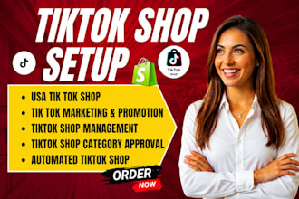 setup tiktok shop, USA tiktok shop, tiktok shop marketing, be tiktok shop expert