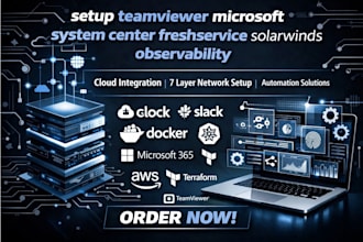 setup teamviewer microsoft system center freshservice solarwinds observability