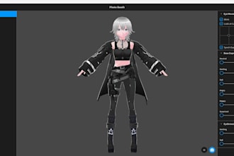 create custom vroid studio 3d models