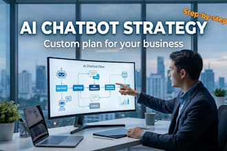 design a complete ai chatbot or automation system for your business
