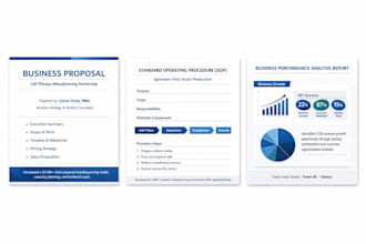 write biotech proposals and technical documents