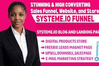 systeme io sales funnel, sales funnel, systeme io website, systeme io website