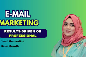 do professional email marketing and email copywriting