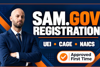 register your sam gov and get your uei and cage code