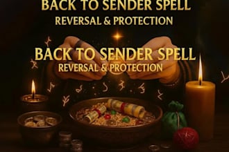 cast reverse curses, reflect negativity and send harm back