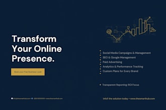 design a professional  flyer for digital marketing and brands