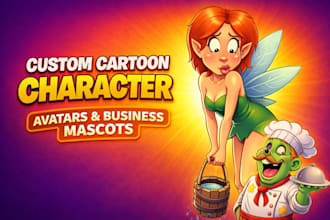design a professional mascot character